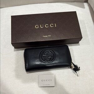 Gucci Black SoHo Wallet